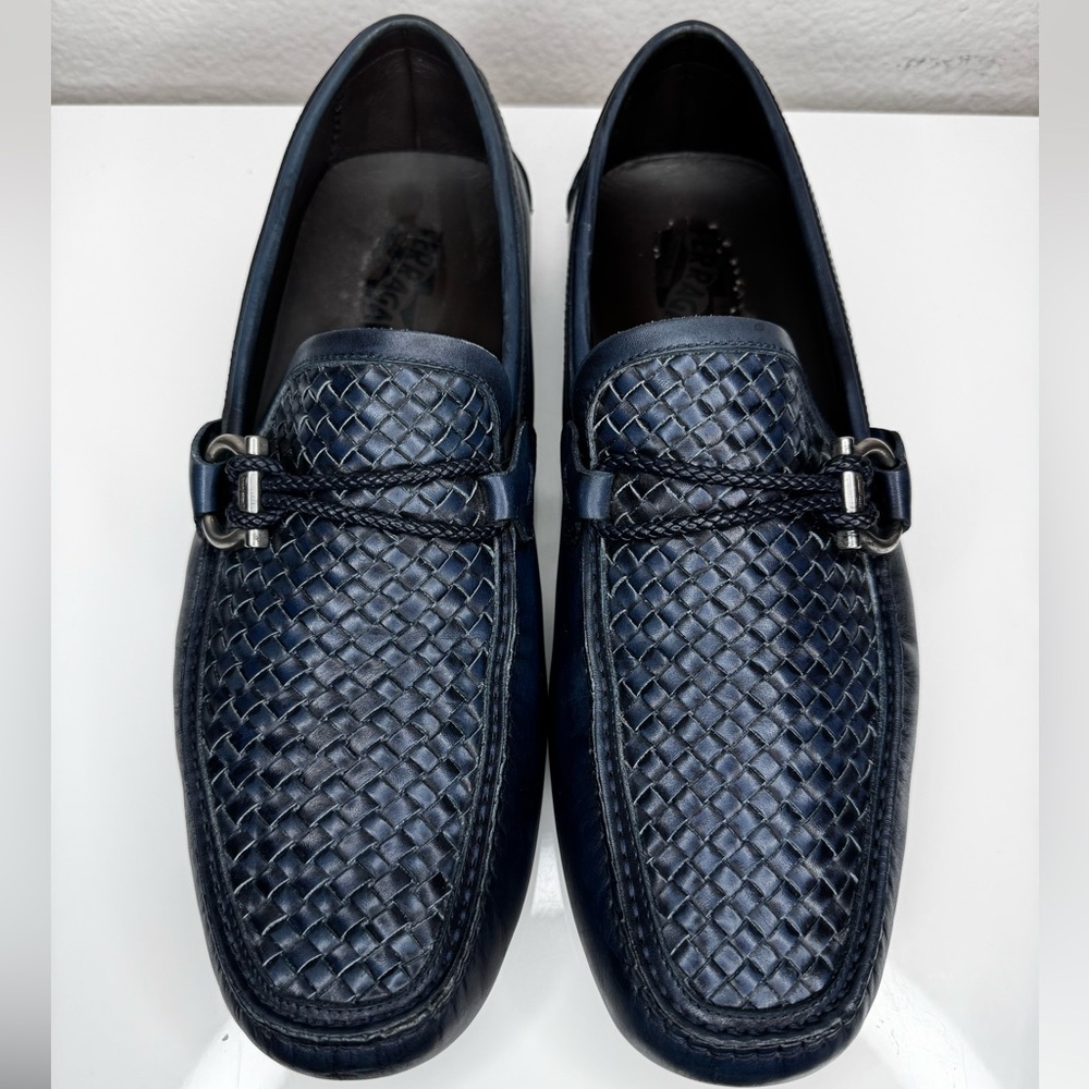 Salvatore Ferragamo Woven Drivers